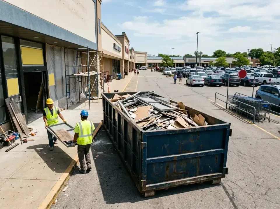retail-store-renovation-debris-003 — frequently asked questions, Roll-off Dumpster Rentals in Lisbon, ME